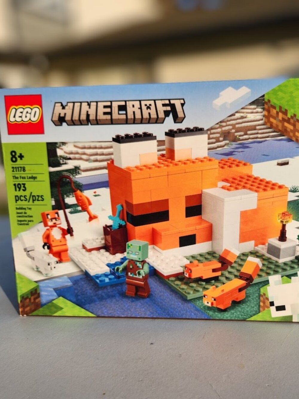 NEW LEGO MINECRAFT Fox Lodge House 21178 Drowned Zombie You will receive: (1) LE